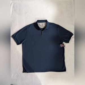 CHAPS T-shirt, X Large, short sleeve, blue color, polo shirt